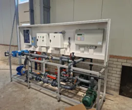 Het product Watertechniek van Foliekassen